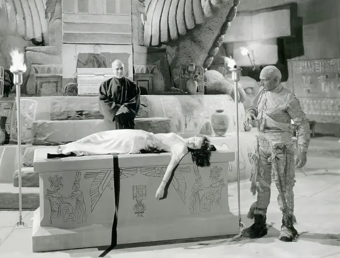 Framed Print : Scene from The Mummy's Hand Framed Print : Scene from The Mummy's Hand