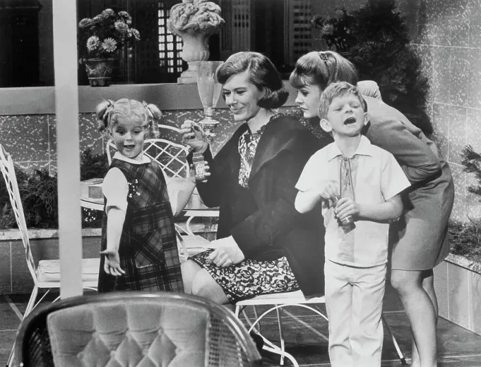 Framed Print : Scene from TV's Family Affair Framed Print : Scene from TV's Family Affair