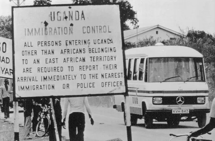 Framed Print : Scene at Uganda-Kenya Border Framed Print : Scene at Uganda-Kenya Border
