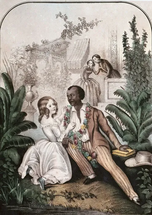 Framed Print : Scene from Uncle Tom's Cabin Framed Print : Scene from Uncle Tom's Cabin