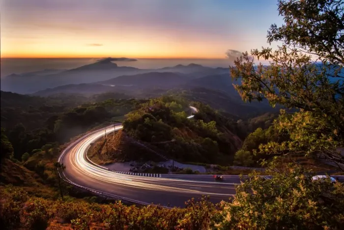Framed Print : Scenery in the morning at 41th km. Doi Intanon Framed Print : Scenery in the morning at 41th km. Doi Intanon