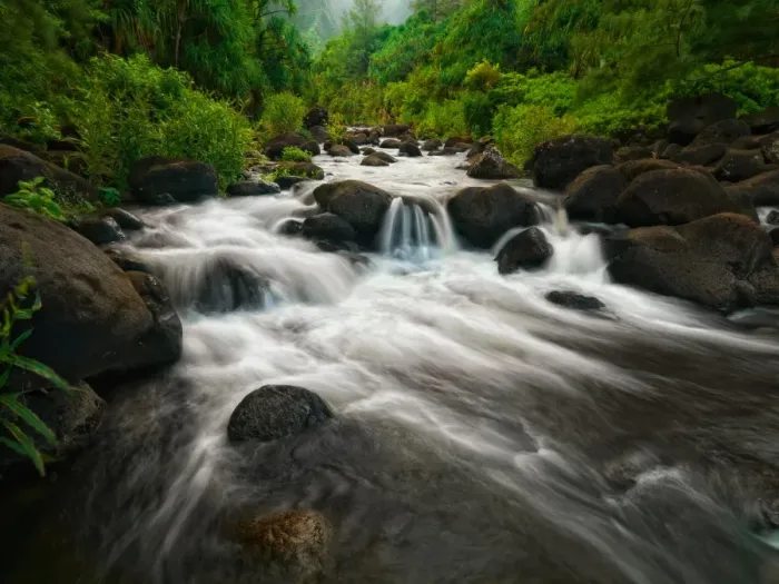 Framed Print : Scenic cascades on Kauai, Hawaii Wonderlust2015 Framed Print : Scenic cascades on Kauai, Hawaii Wonderlust2015
