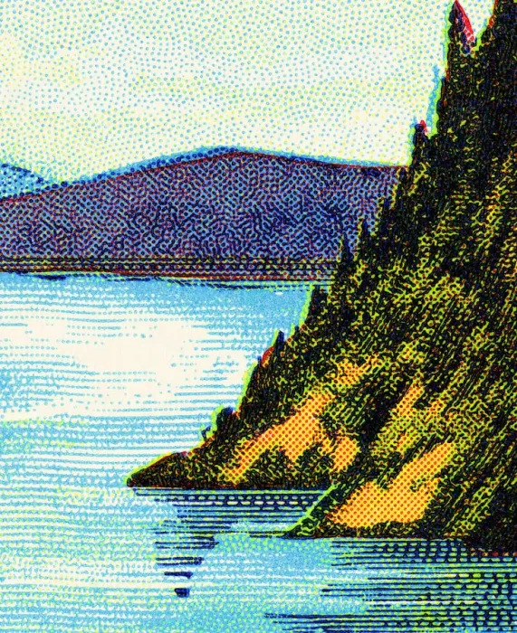 Framed Print : Scenic Lake Framed Print : Scenic Lake