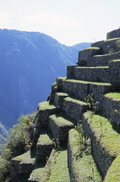 Scenic View of the Ancient Inca Ruins