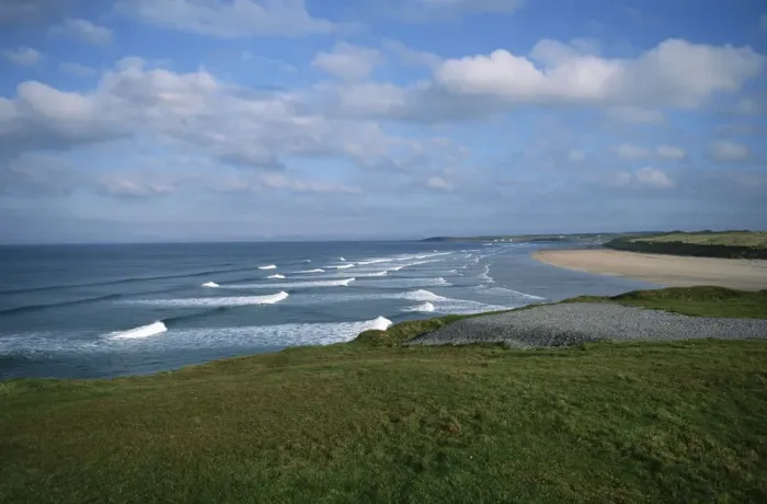 Framed Print : Scenic View of Bundoran Beach Framed Print : Scenic View of Bundoran Beach