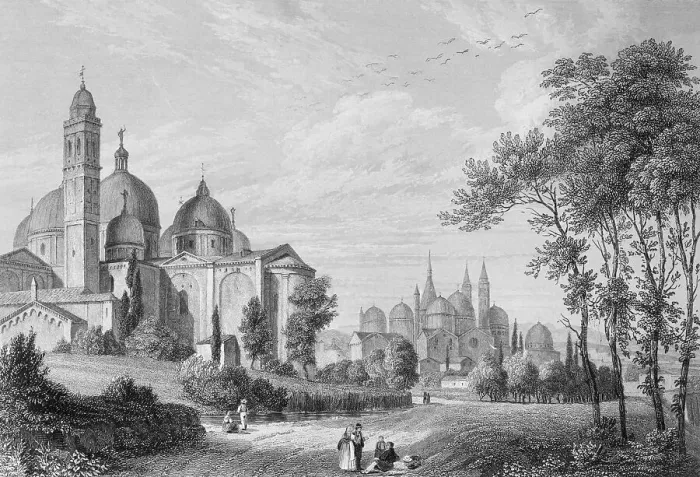 Framed Print : Scenic View of City of Padua Framed Print : Scenic View of City of Padua