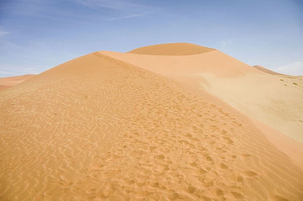 Scenic view of desert landscape from Elim Dune, Namib-Naukluft National Park, Hardap Region, Namibia