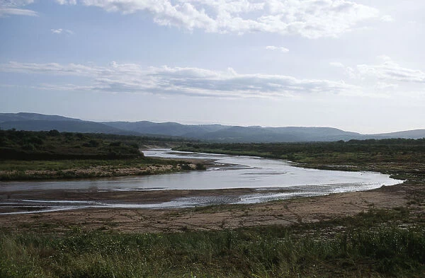 Scenic View of the Meandering Umfolozi River