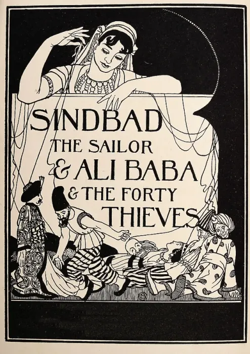 Framed Print : Scheherazade with puppets of Sinbad the Sailor and Ali Baba, One Thousand and One Nights Framed Print : Scheherazade with puppets of Sinbad the Sailor and Ali Baba, One Thousand and One Nights