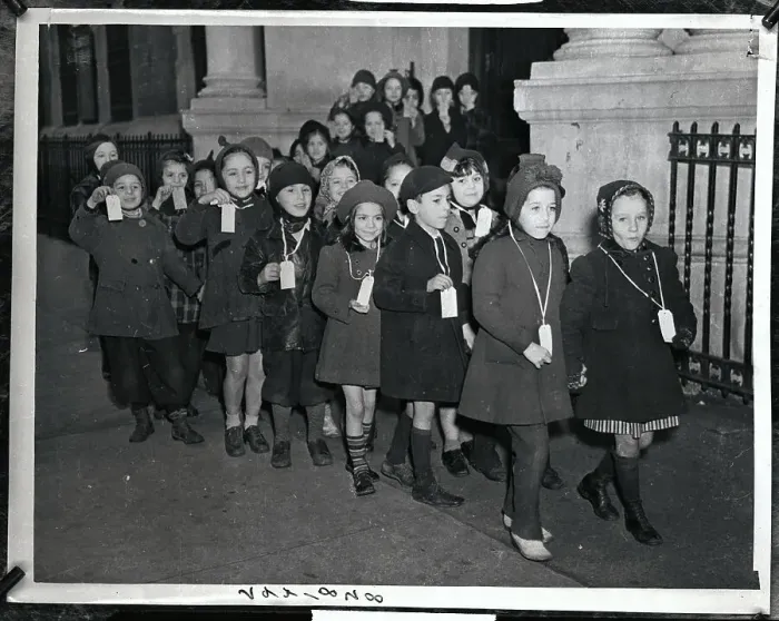 Framed Print : School Children During Air Raid Drill