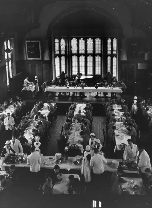 Framed Print : School Dining Hall Framed Print : School Dining Hall