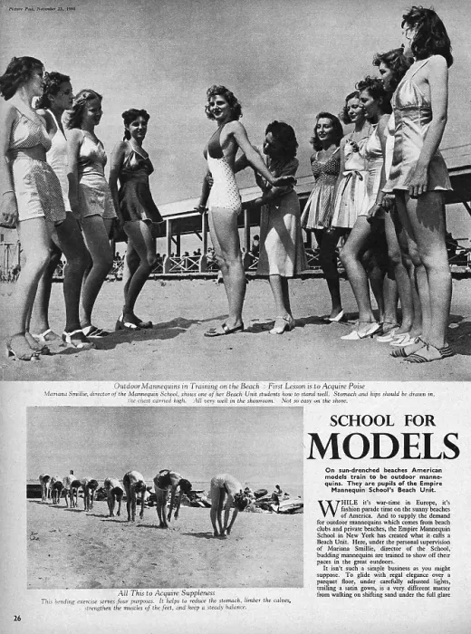 Framed Print : School For Models