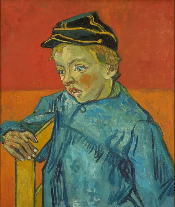 Framed Print : The Schoolboy (Camille Roulin) Framed Print : The Schoolboy (Camille Roulin)