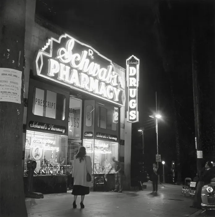 Framed Print : Schwab's Pharmacy Framed Print : Schwab's Pharmacy