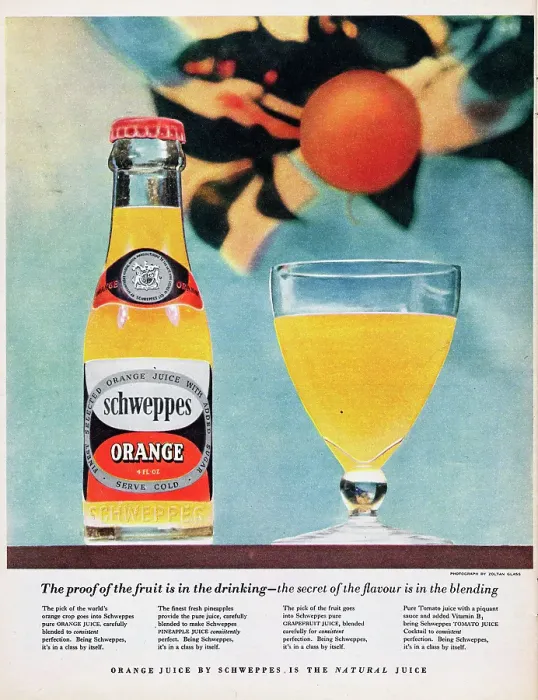 Framed Print : Schweppes Orange Juice Framed Print : Schweppes Orange Juice