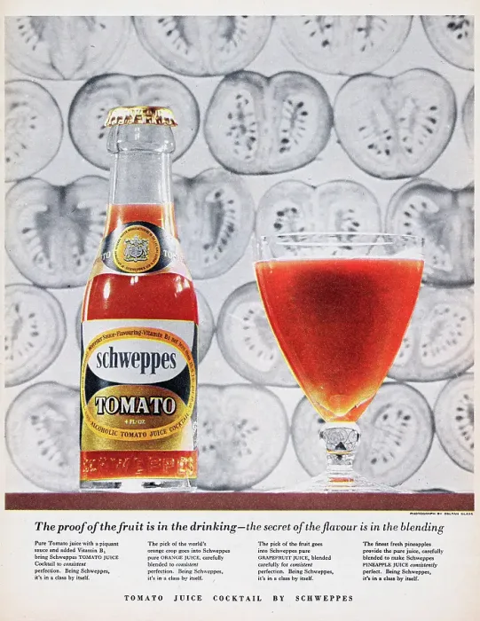 Framed Print : Schweppes Tomato Juice Framed Print : Schweppes Tomato Juice