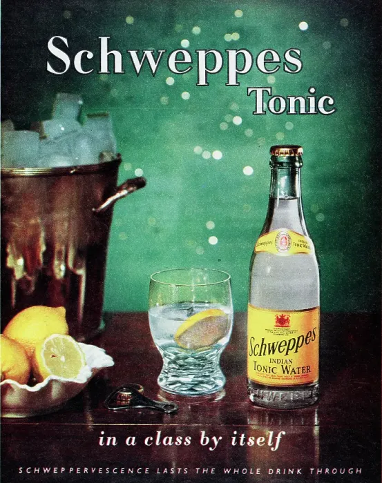 Framed Print : Schweppes Tonic Water Framed Print : Schweppes Tonic Water
