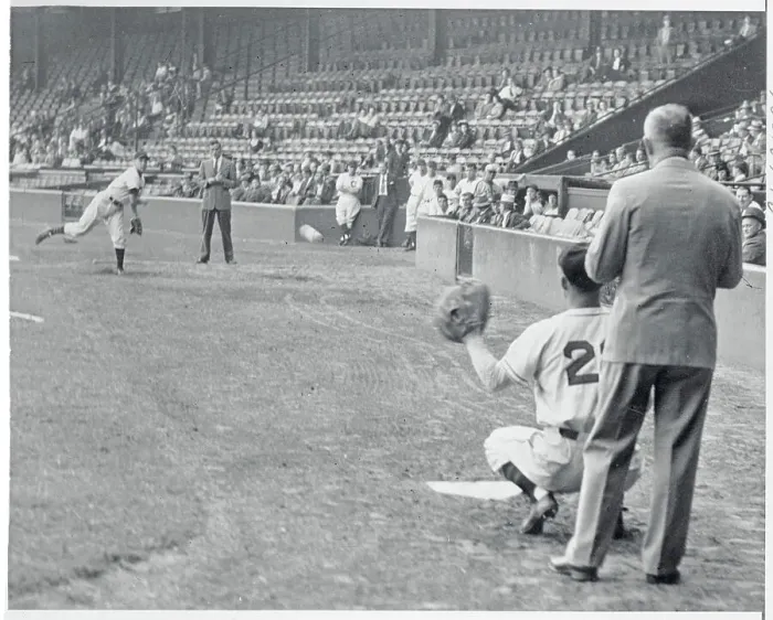 Framed Print : Scientist Observing Baseball Pitching Framed Print : Scientist Observing Baseball Pitching