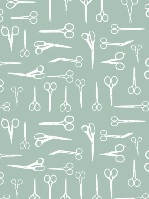 Framed Print : Scissors Pattern Framed Print : Scissors Pattern