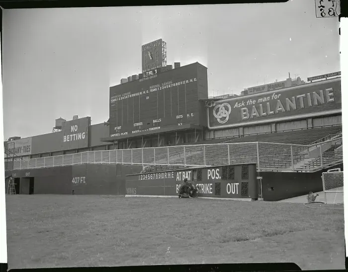 Framed Print : Scoreboard and Bleachers of Yankee Stadium Framed Print : Scoreboard and Bleachers of Yankee Stadium