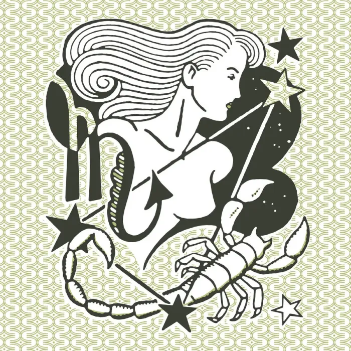Framed Print : Scorpio Symbols Framed Print : Scorpio Symbols