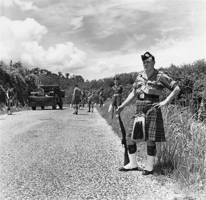 Framed Print : Scots Guards In Malaya Framed Print : Scots Guards In Malaya