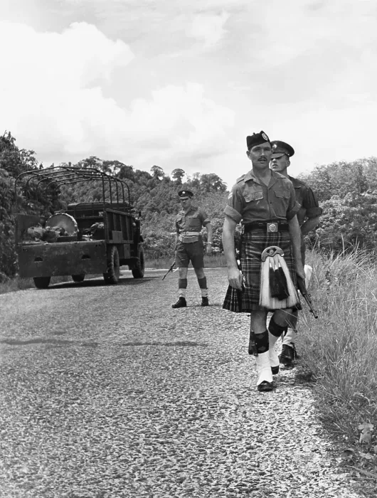 Framed Print : Scots Guards In Malaya Framed Print : Scots Guards In Malaya