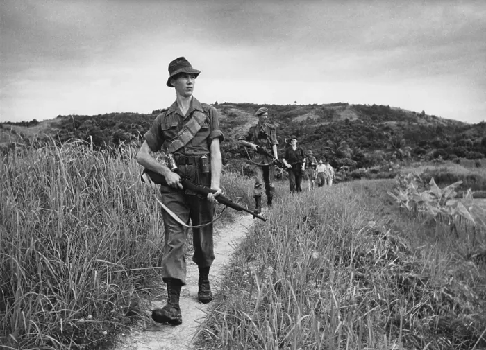 Framed Print : Scots Guards In Malaya Framed Print : Scots Guards In Malaya