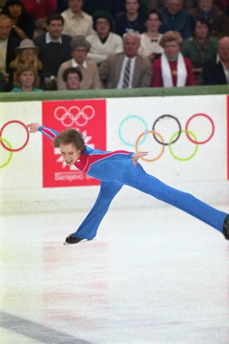 Framed Print : Scott Hamilton Spinning in Air Framed Print : Scott Hamilton Spinning in Air