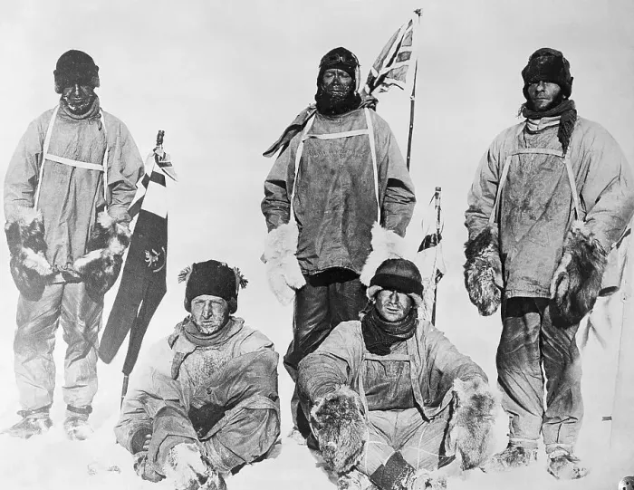 Framed Print : Scott at the South Pole Framed Print : Scott at the South Pole