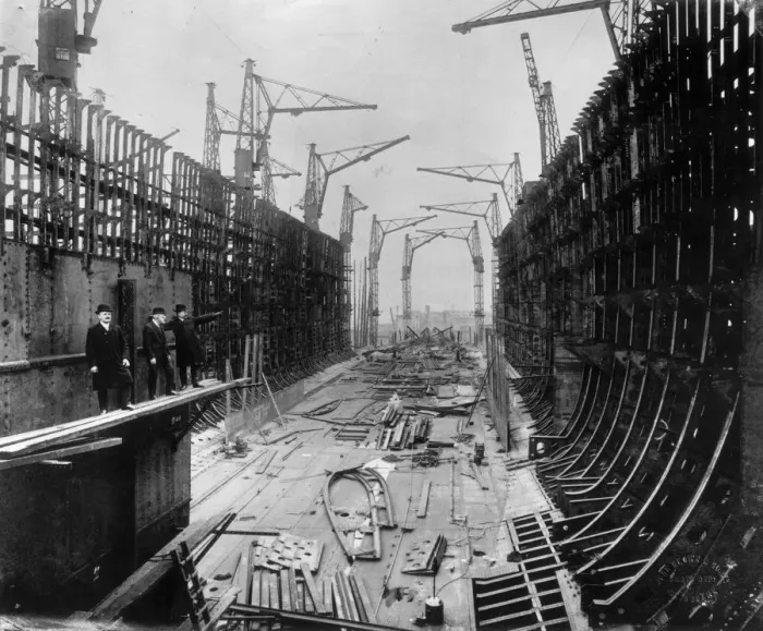 Framed Print : Scottish Shipbuilding Framed Print : Scottish Shipbuilding
