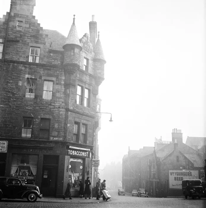 Framed Print : Scottish Street Scene Framed Print : Scottish Street Scene