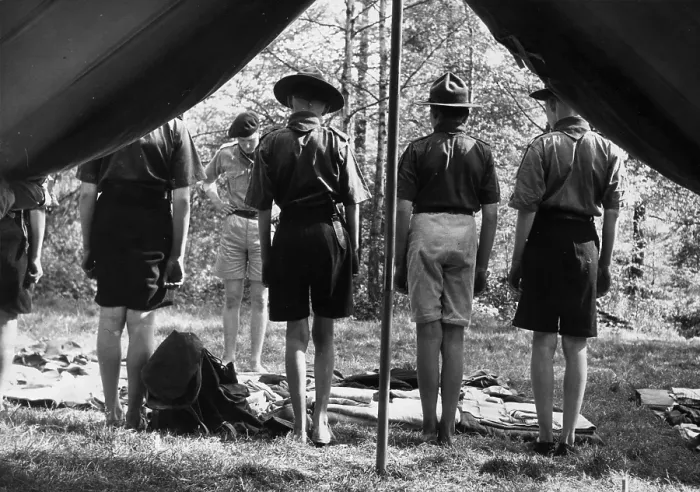 Framed Print : Scout Inspection Framed Print : Scout Inspection