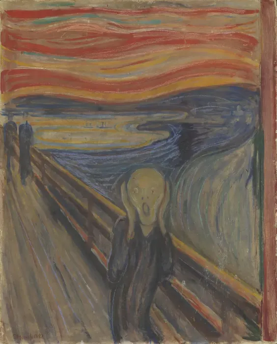 Framed Print : The Scream Framed Print : The Scream
