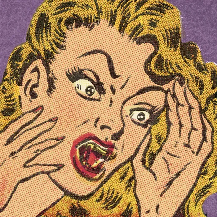 Framed Print : Screaming Woman Framed Print : Screaming Woman