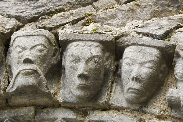 sculpture detail of entrance to dysert o dea church and monastery