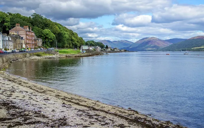 Framed Print : Sea Front, Rothesay, Isle of Bute Framed Print : Sea Front, Rothesay, Isle of Bute