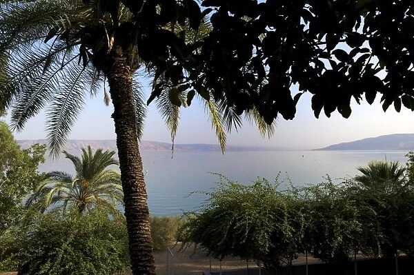 Sea of Galilee, also Kinneret, Lake of Gennesaret, or Lake Tiberias, Israel, Middle East
