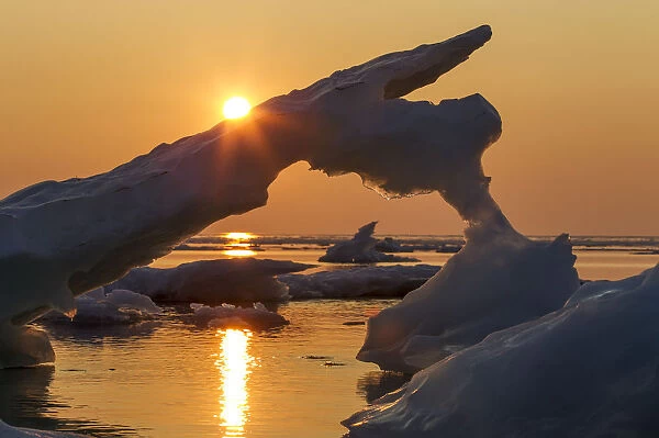 Sea Ice, Hudson Bay, Canada