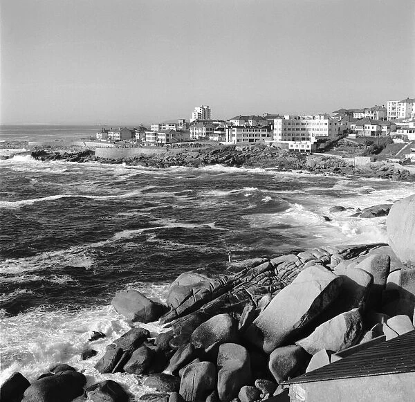 Sea Point. circa 1955: Sea Point at Camps Bay