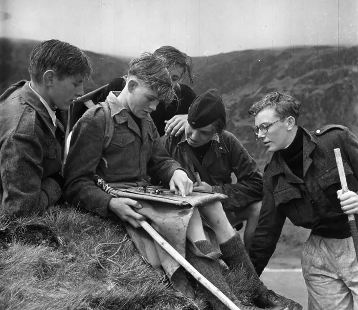 Framed Print : Sea School Hike Framed Print : Sea School Hike