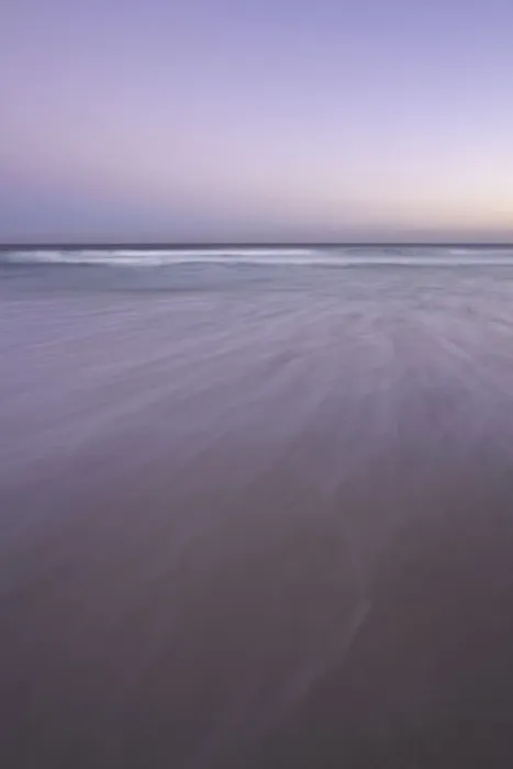 Framed Print : Sea surf in evening, Australia