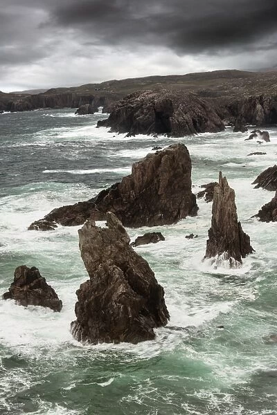 Sea Swept. Callenish stones Isle Lewis Scotland
