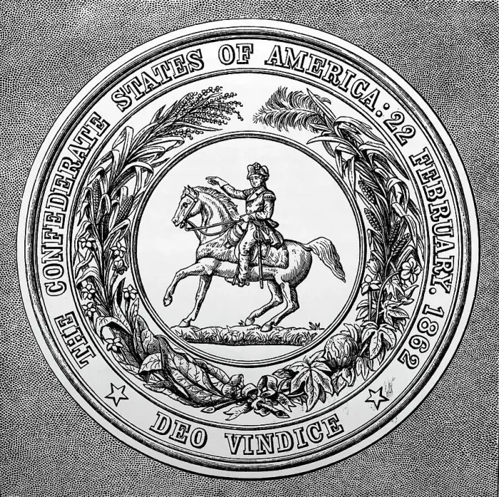 Framed Print : Seal of the Confederate States of America Framed Print : Seal of the Confederate States of America