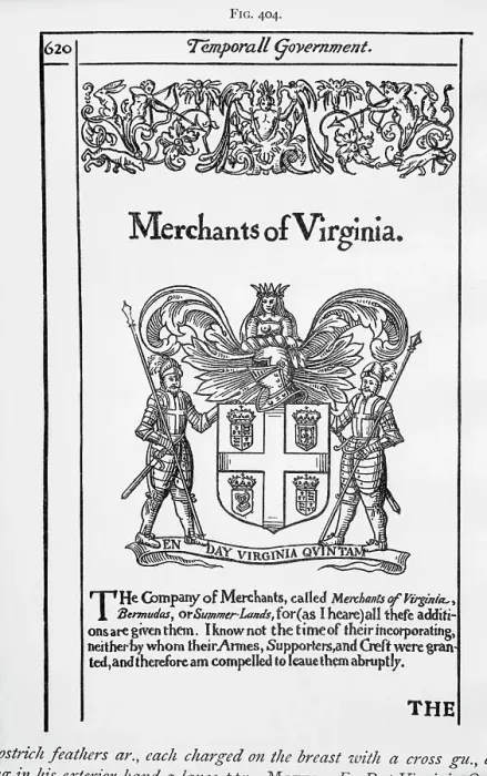 Framed Print : Seal Of Merchant'S Company Of Virginia Framed Print : Seal Of Merchant'S Company Of Virginia