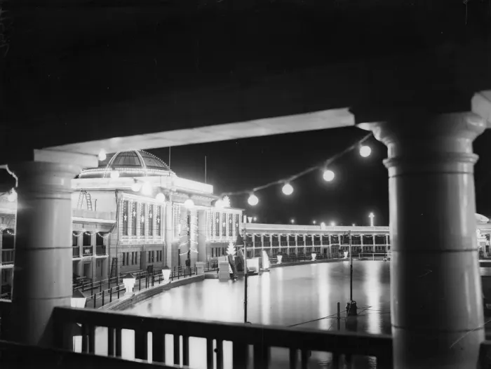 Framed Print : Seaside Lights Framed Print : Seaside Lights