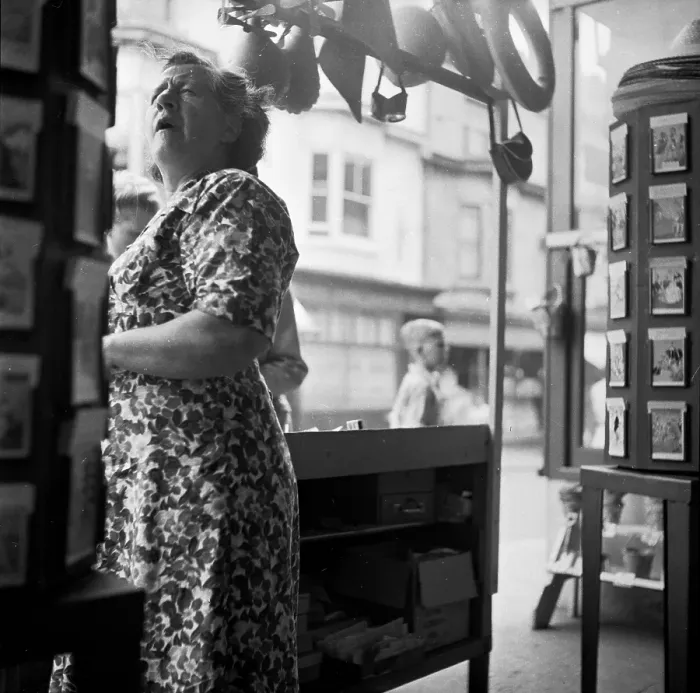 Framed Print : Seaside Shop