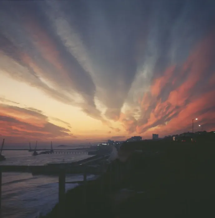 Framed Print : Seaside Sunset Framed Print : Seaside Sunset