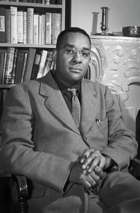Framed Print : Seated Author Richard Wright Framed Print : Seated Author Richard Wright