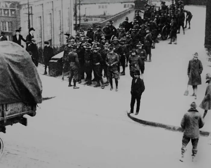 Framed Print : Seattle Police, General Strike Framed Print : Seattle Police, General Strike